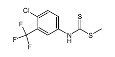 methyl (4-chloro-3-(trifluoromethyl)phenyl)carbamodithioate Structure