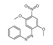 2,5-Dimethoxy-4-nitroazobenzene Structure