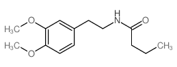 Butanamide,N-[2-(3,4-dimethoxyphenyl)ethyl]- picture
