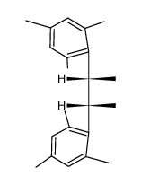 meso-2,3-dimesitylbutane Structure