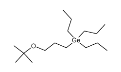 (3-tert-butoxypropyl)tripropylgermane结构式