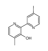 3-羟基-4,4'-二甲基-2,2'-联吡啶结构式