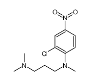 N'-(2-chloro-4-nitrophenyl)-N,N,N'-trimethylpropane-1,3-diamine Structure