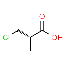 3-CHLORO-2-METHYLPROPIONICACID结构式