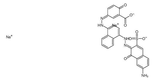 5-[[4-[(7-amino-1-hydroxy-3-sulpho-2-naphthyl)azo]-1-naphthyl]azo]salicylic acid, sodium salt picture