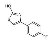 4-(4-FLUOROPHENYL)-2(3H)-THIAZOLONE结构式