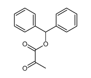 benzhydryl 2-oxopropanoate Structure