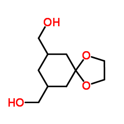 1,4-Dioxaspiro[4.5]decane-7,9-diyldimethanol Structure