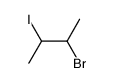 2-bromo-3-iodo-butane Structure