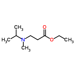 Ethyl N-isopropyl-N-methyl-β-alaninate结构式