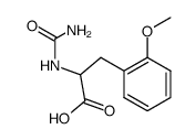 N-carbamoyl-2-methoxy-phenylalanine结构式