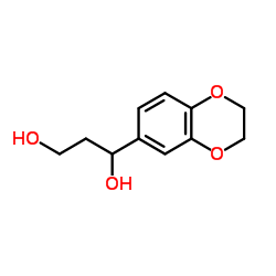 1,3-Propanediol,1-(2,3-dihydro-1,4-benzodioxin-6-yl)- structure