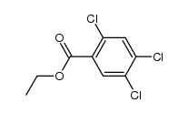 2,4,5-三氯苯甲酸乙酯结构式