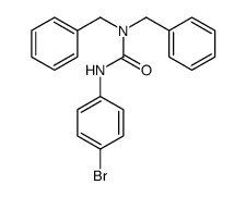 1,1-dibenzyl-3-(4-bromophenyl)urea Structure
