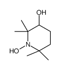 1-hydroxy-2,2,6,6-tetramethylpiperidin-3-ol Structure