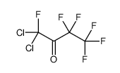 1,1-dichloro-1,3,3,4,4,4-hexafluorobutan-2-one结构式