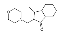 3-methyl-2-(morpholin-4-ylmethyl)-2,3,3a,4,5,6,7,7a-octahydroinden-1-one Structure