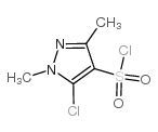 5-chloro-1,3-dimethylpyrazole-4-sulfonyl chloride picture