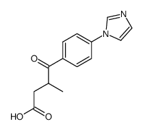 4-(1H-imidazol-1-yl)-β-methyl-γ-oxobenzenebutanoic acid Structure