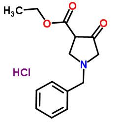 1-BENZYL-4-OXO-3-PYRROLIDINECARBOXYLIC ACID ETHYL ESTER HYDROCHLORIDE图片