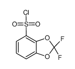 2,2-Difluoro-benzo[1,3]dioxole-4-sulfonyl chloride structure