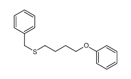 4-benzylsulfanylbutoxybenzene Structure