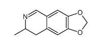 7-methyl-7,8-dihydro-[1,3]dioxolo[4,5-g]isoquinoline Structure