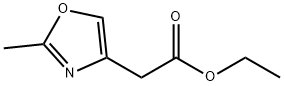 (2-Methyl-oxazol-4-yl)-acetic acid ethyl ester structure