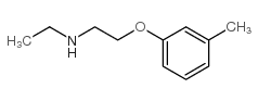 N-ethyl-2-(3-methylphenoxy)ethanamine结构式