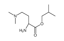 2-methylpropyl (2S)-2-amino-4-(dimethylamino)butanoate Structure