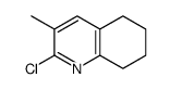 2-chloro-3-methyl-5,6,7,8-tetrahydroquinoline结构式