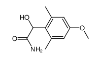 Benzeneacetamide,-alpha--hydroxy-4-methoxy-2,6-dimethyl- structure