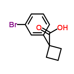 1-(3-Bromophenyl)cyclobutanecarboxylic acid picture