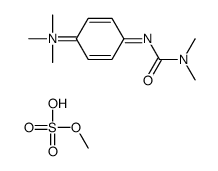 4-[[(dimethylamino)carbonyl]amino]-N,N,N-trimethylanilinium methyl sulphate结构式