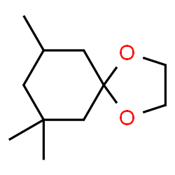 7,7,9-Trimethyl-1,4-dioxaspiro[4.5]decane structure