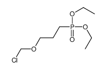 1-(chloromethoxy)-3-diethoxyphosphorylpropane Structure