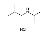 1-Propanamine, 2-methyl-N-(1-methylethyl)-, hydrochloride结构式