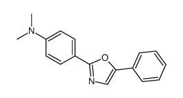 N,N-dimethyl-4-(5-phenyl-1,3-oxazol-2-yl)aniline结构式