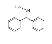 [(2,5-dimethylphenyl)-phenylmethyl]hydrazine Structure