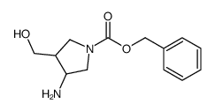 1-Cbz-3-氨基-4-(羟甲基)吡咯烷图片