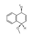 cis-1,4-dideuterio-1,4-dihydro-1-methoxynaphthalene Structure