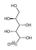 glucose, l-, [1-14c] Structure