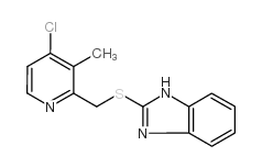 2-(4-氯-3-甲基-2-吡啶基甲硫基)-1H-苯并咪唑图片