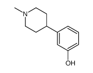 3-(1-Methyl-4-piperidinyl)phenol Structure