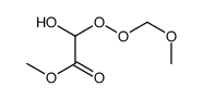 methyl 2-hydroxy-2-(methoxymethylperoxy)acetate Structure