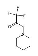Tetrahydrothiopyranium-trifluoracetyl-methylid Structure