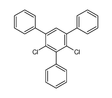 2,4-dichloro-1,3,5-triphenyl-benzene结构式