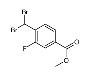 methyl 4-(dibromomethyl)-3-fluorobenzoate Structure