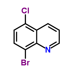 8-溴-5-氯喹啉结构式