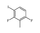 1,3-Difluoro-4-iodo-2-methylbenzene structure